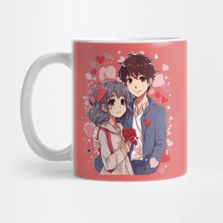 Bee my Valentine cute Couple Mug